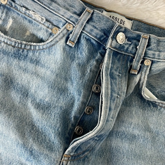 AGOLDE 90s Jean High Rise Button Fly size 26 - Picture 6 of 12